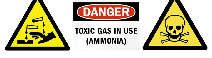 خطرات آمونیاک